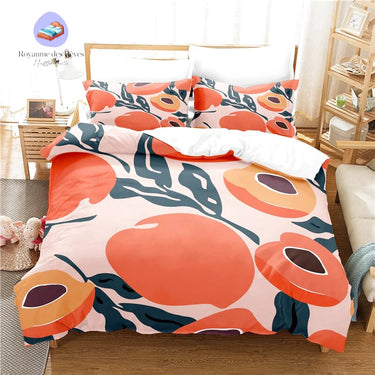 Housse de Couette Abricot